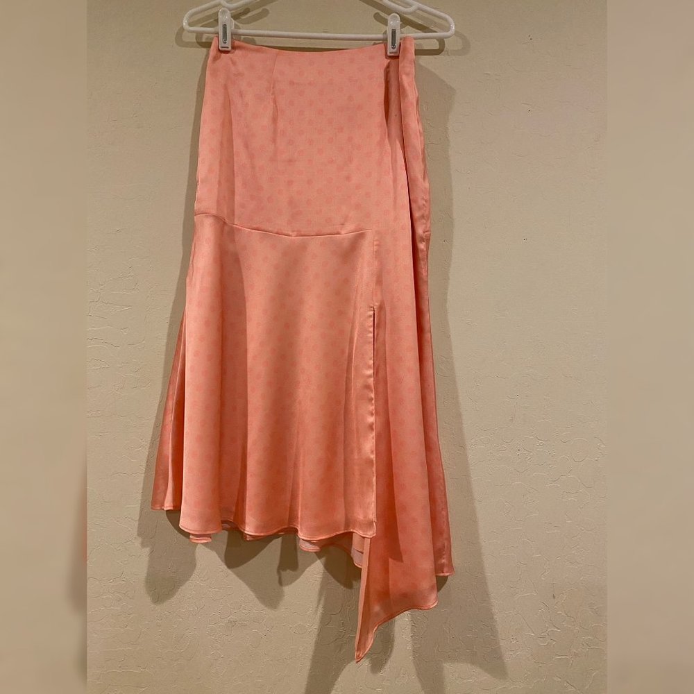 Keepsake Asymmetrical Pink Midi Skirt - Size S